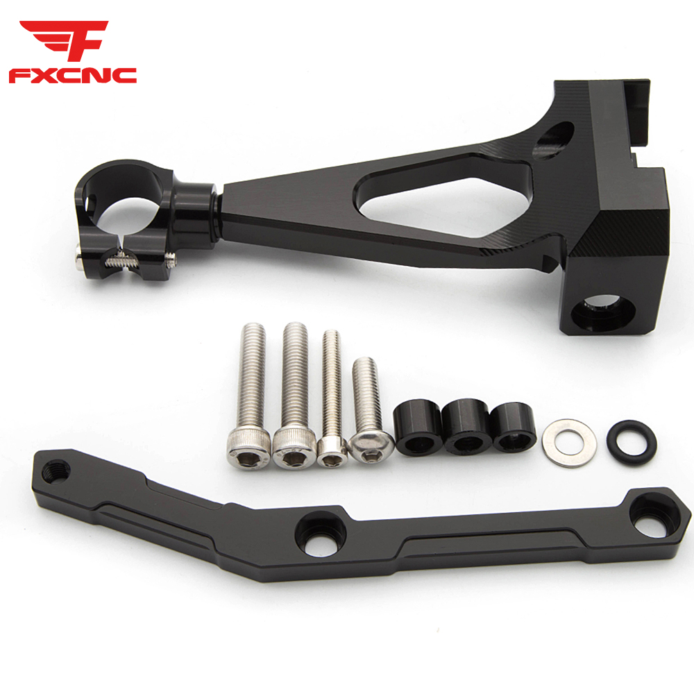 Steering Damper Stabilizer Kit Cnc - Voor Yamaha MT09 FZ09 2013-2020 CNC