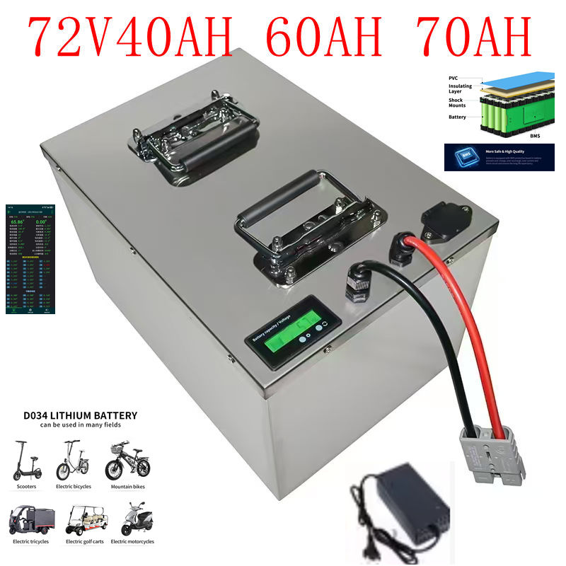 72V 30Ah Lifepo4 Battery Pack - 72V Lifepo4 Ion Batterij Energieopslagsysteem 30AH-200AH