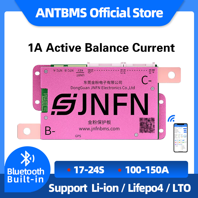 Smart Bms 20S 72V 150A Bluetooth - ANT BMS 1A Actieve Balans Lithiumbatterij