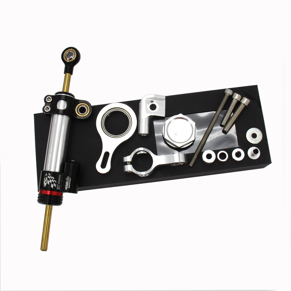 CNC Aluminium Verstelbare Moto - Steering Damper Stabilizer Kit Cnc recensie en prijs