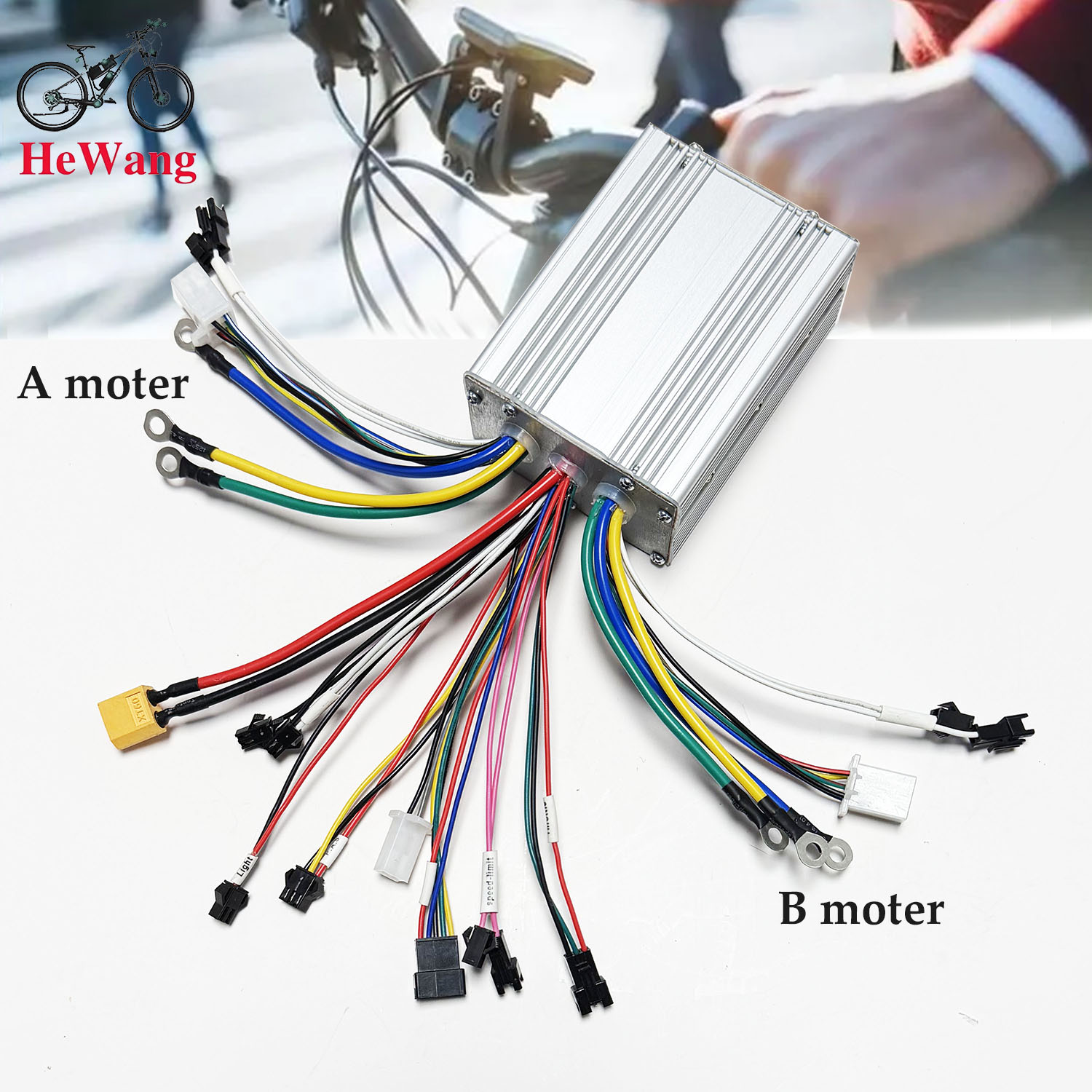 BLDC-controller 36V 48V 52V 60 - 72V 45A Dual Controller recensie en prijs