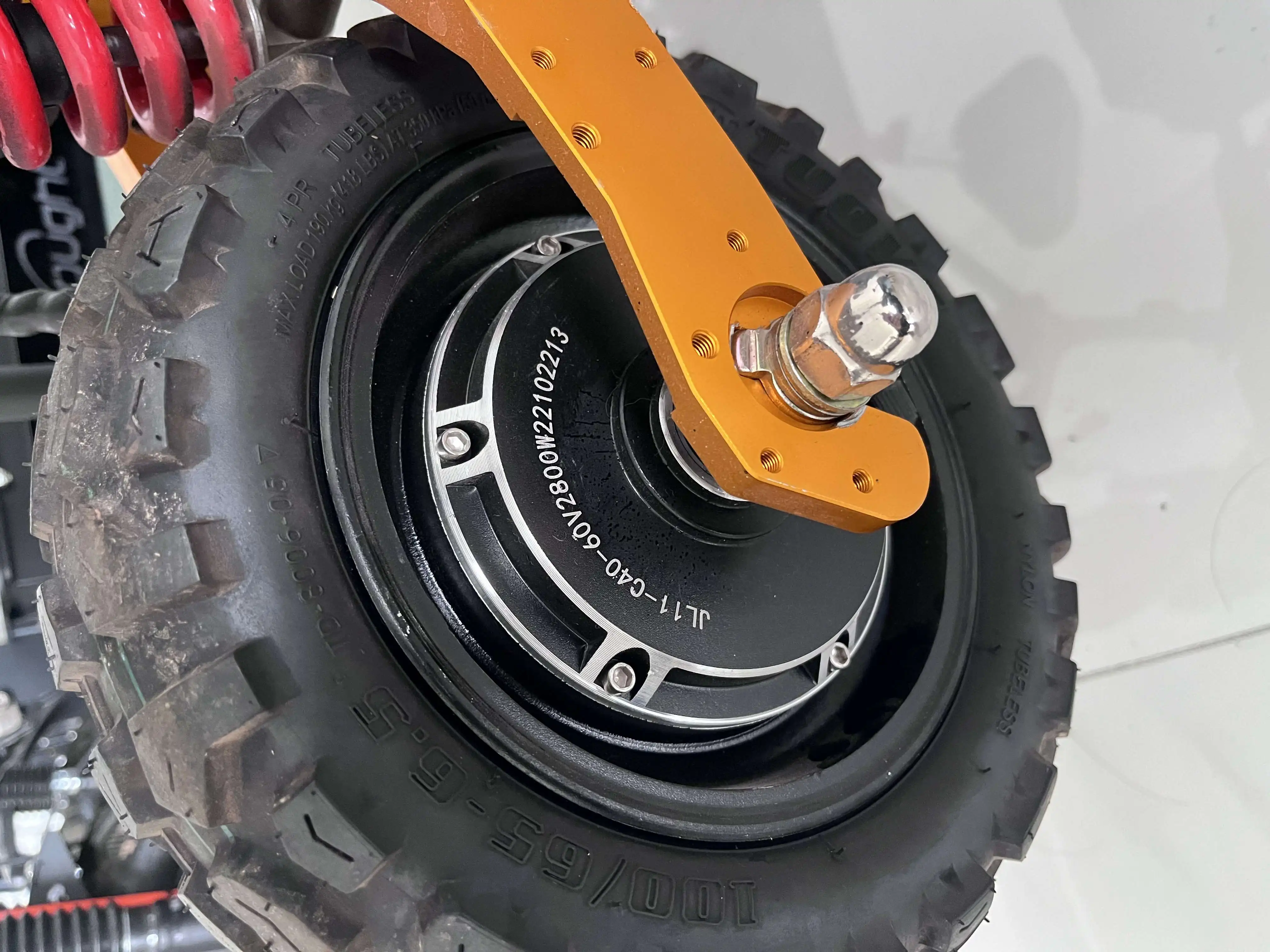 JL 60V 2800W 3000W 3500W 4000W - 11 Inch 72V 3500W Motor Wheel recensie en prijs
