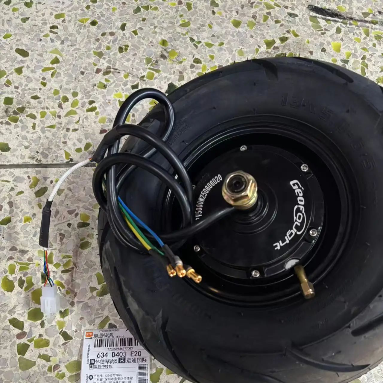 60V 72V 4000W 5000W JL Elektri - 60V 5000W Brushless Hub Motor recensie en prijs