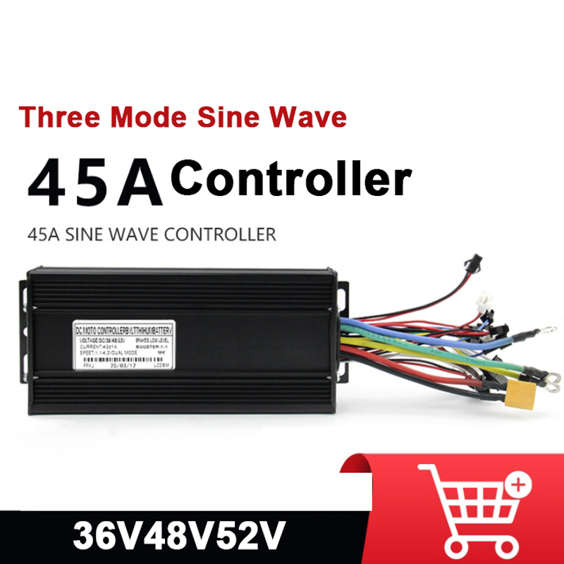 15-Tube Drie Modus 45A Sinus C - 72V 45A Dual Controller recensie en prijs