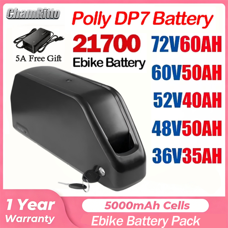 52V 50Ah Hailong Polly 48V 60V - 60V 30Ah 21700 Battery Pack recensie en prijs